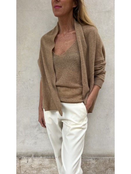 Cardigan Nuvola Cammello