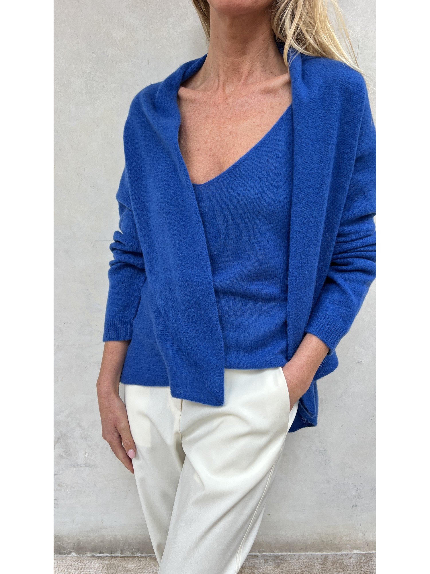 Cardigan Nuvola Zaffiro