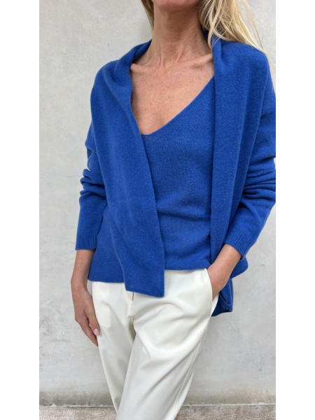 Cardigan Nuvola Zaffiro