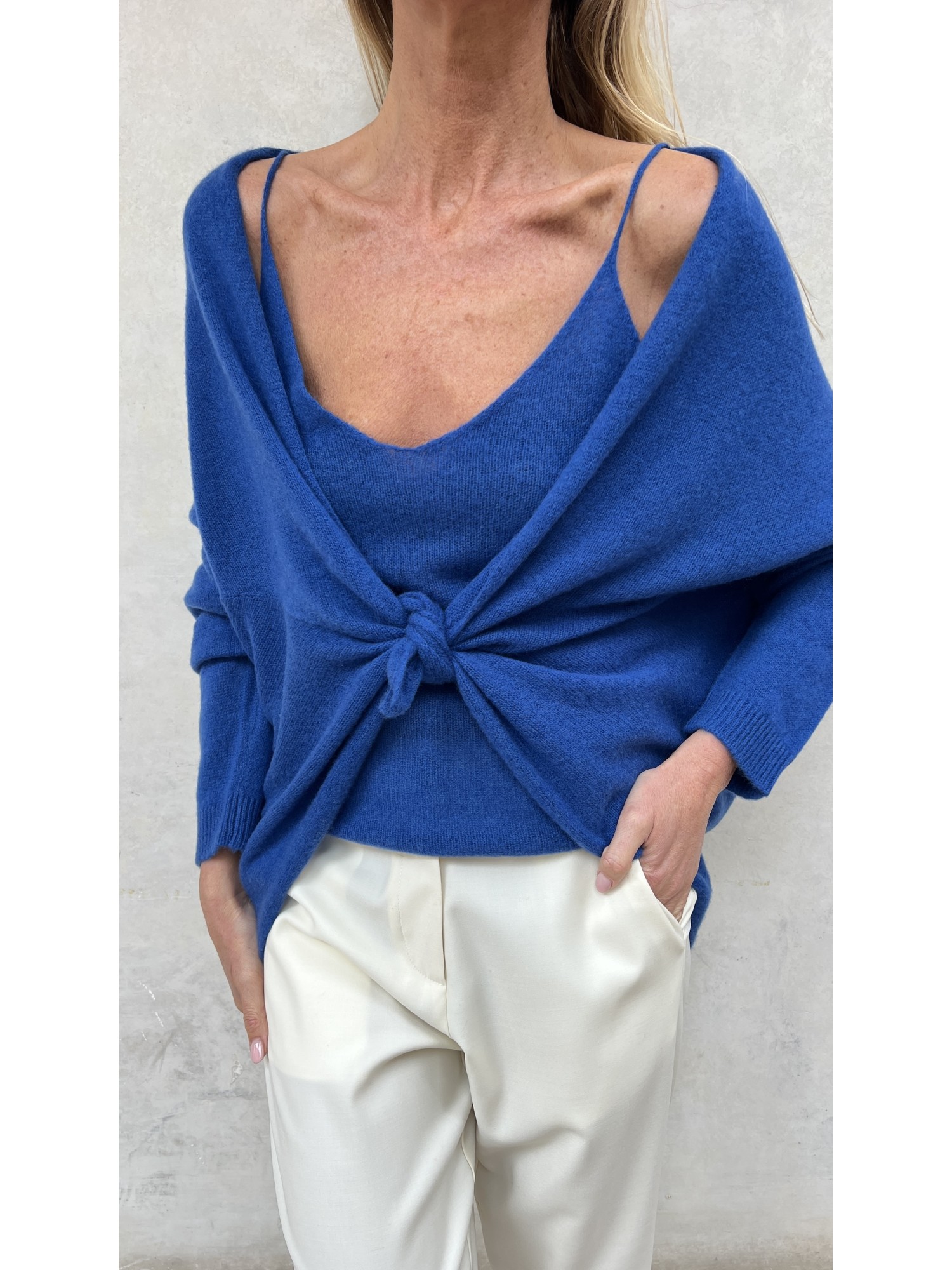 Cardigan Nuvola Zaffiro