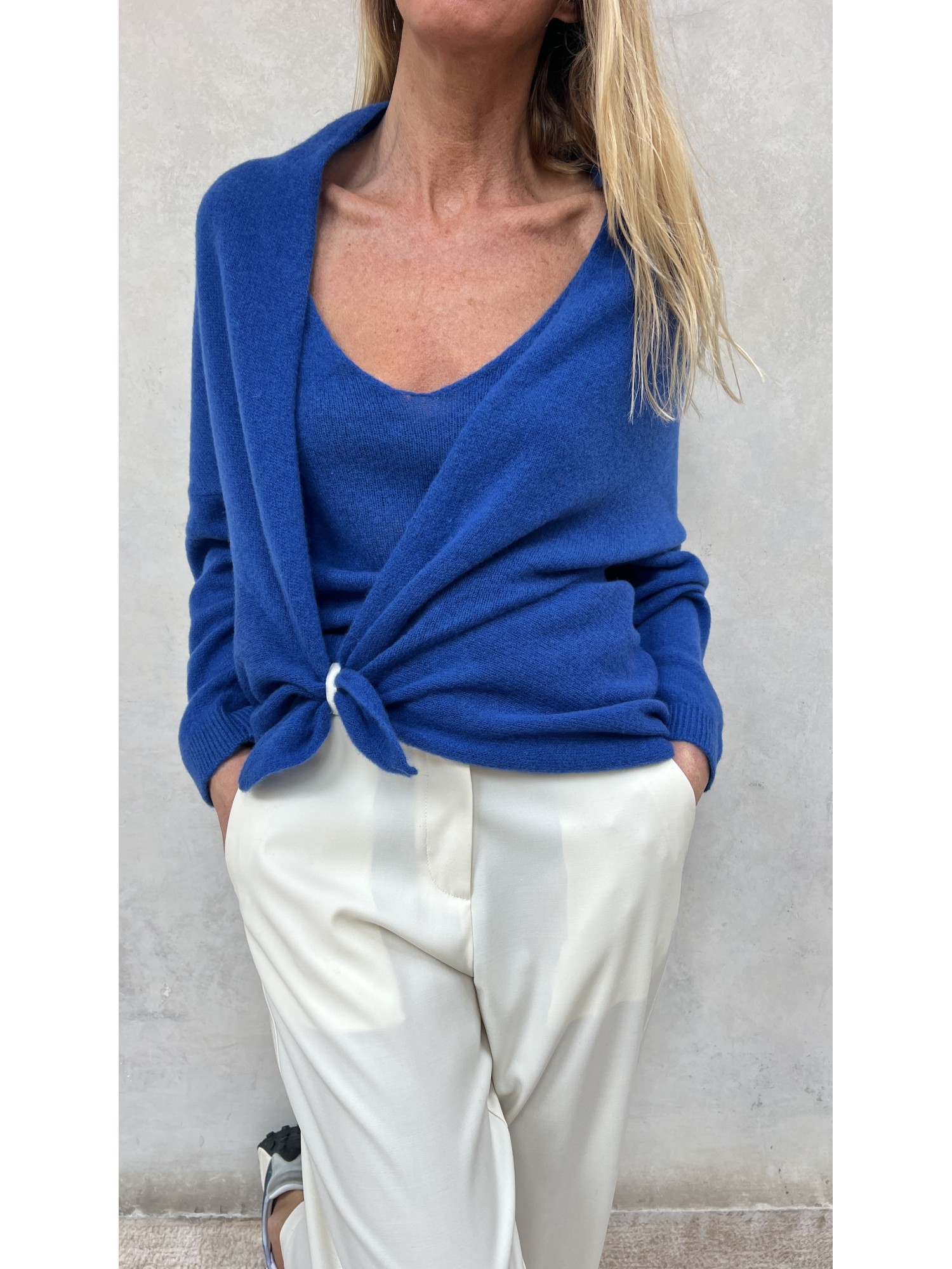 Cardigan Nuvola Zaffiro
