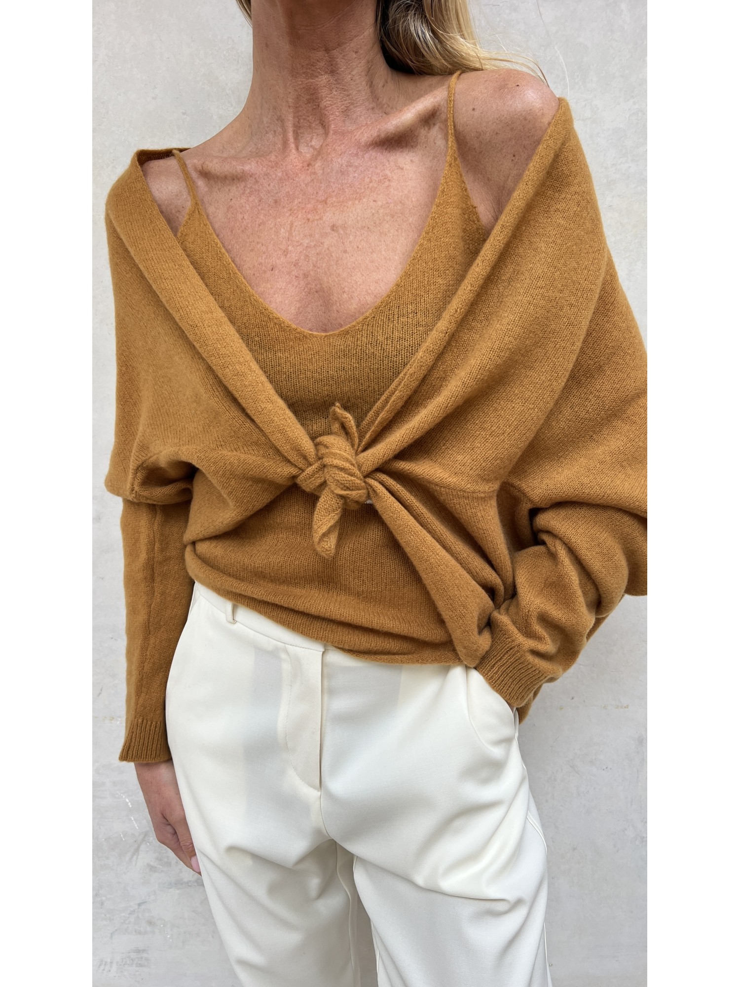 Cardigan Nuvola Ambra