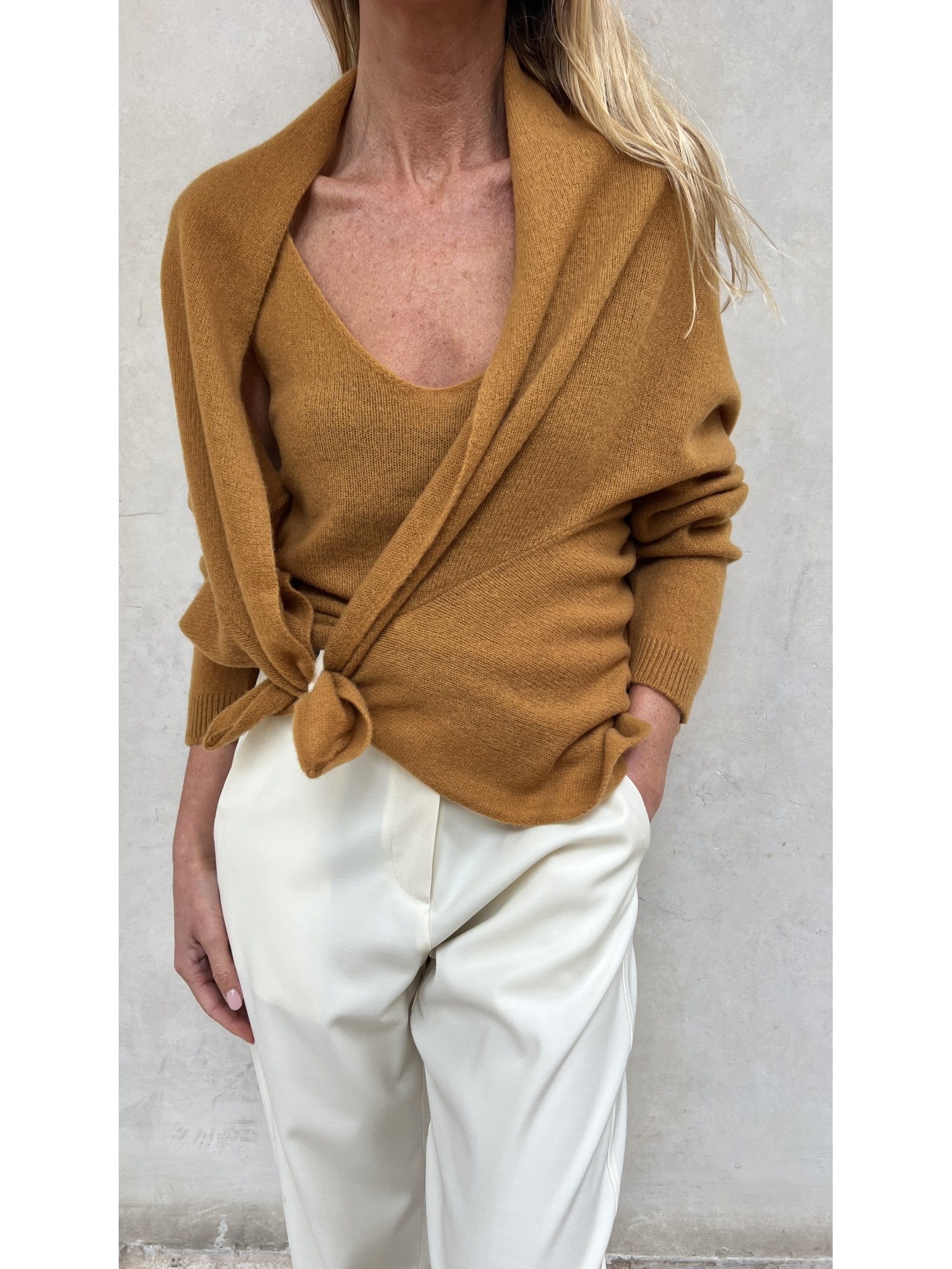 Cardigan Nuvola Ambra 2