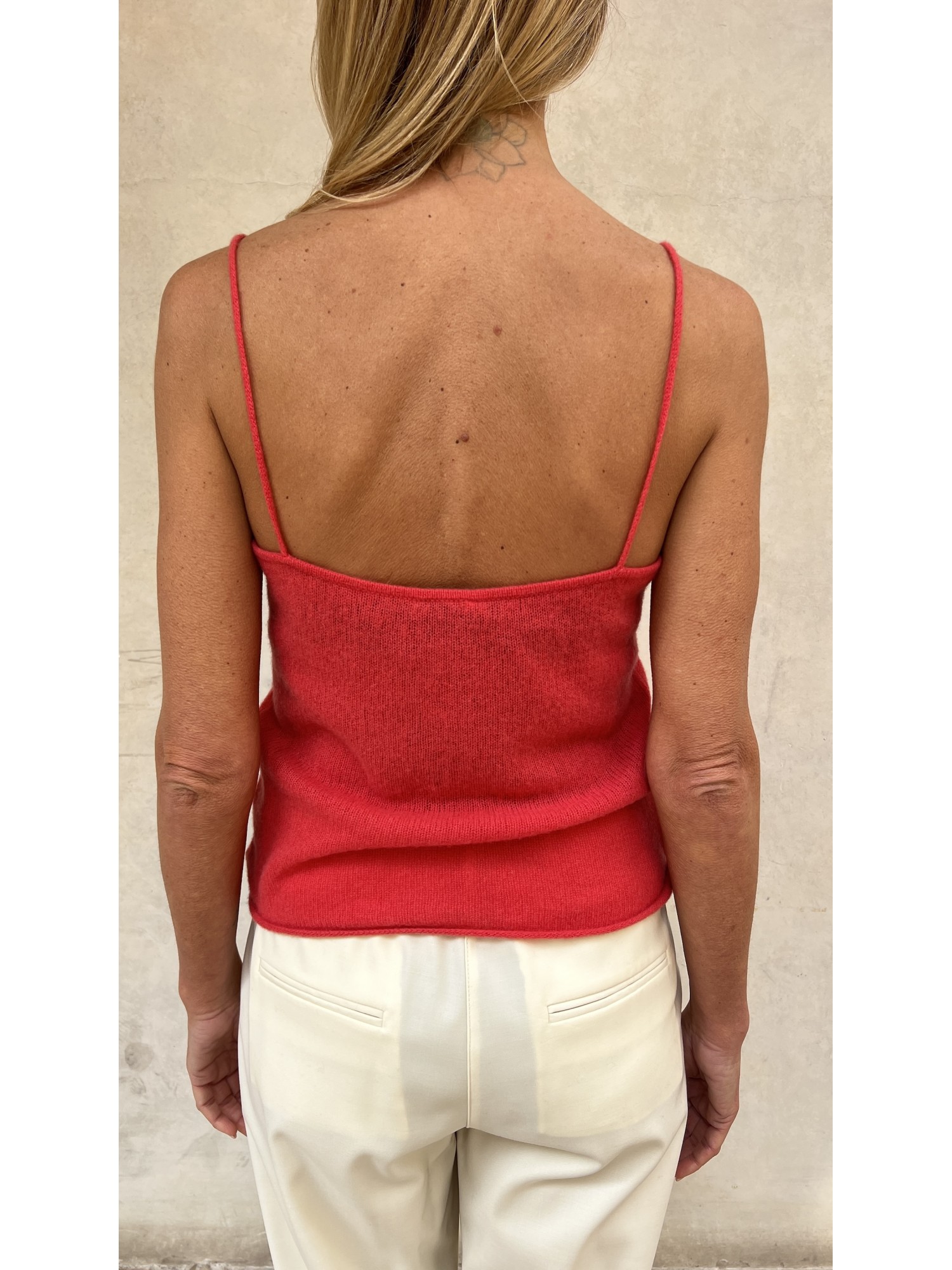 Top Nuvola Camelia